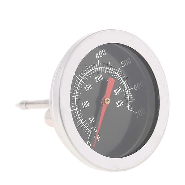 Ovntermometer i rustfrit stål BBQ Røg Grill Temperaturmåler 50~350