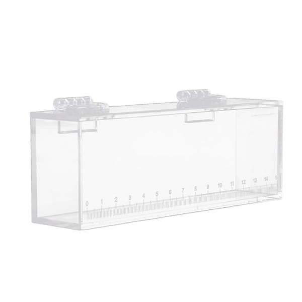 Fishing Photo Tank Fish Viewing Box Acrylic Hatching Incubator Clear Micro Landscape Aquarium Fish Breeder Breeding Box with Scale