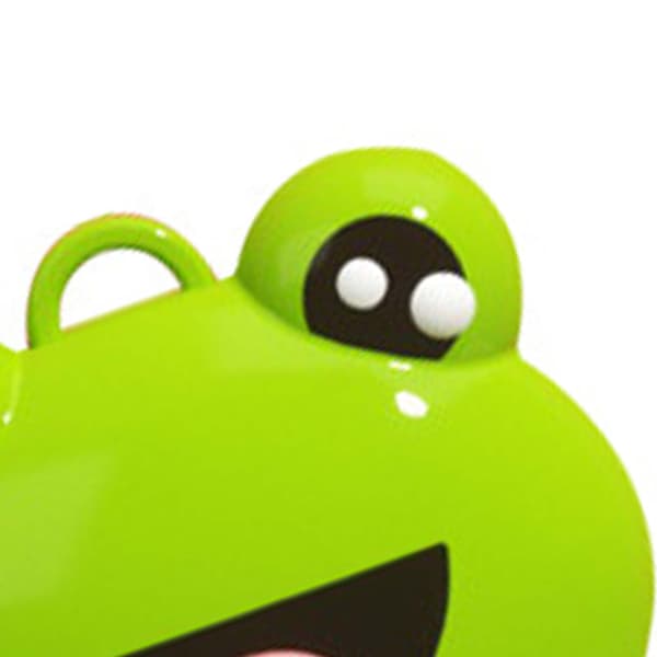 Table Tennis Trainer Indoor Hanging Elastic Shaft Automatic Rebound for Kids Self-Training Frog Style