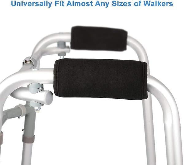 Soft and Cushioned Handles for Walkers, Crutches, and Wheelchairs