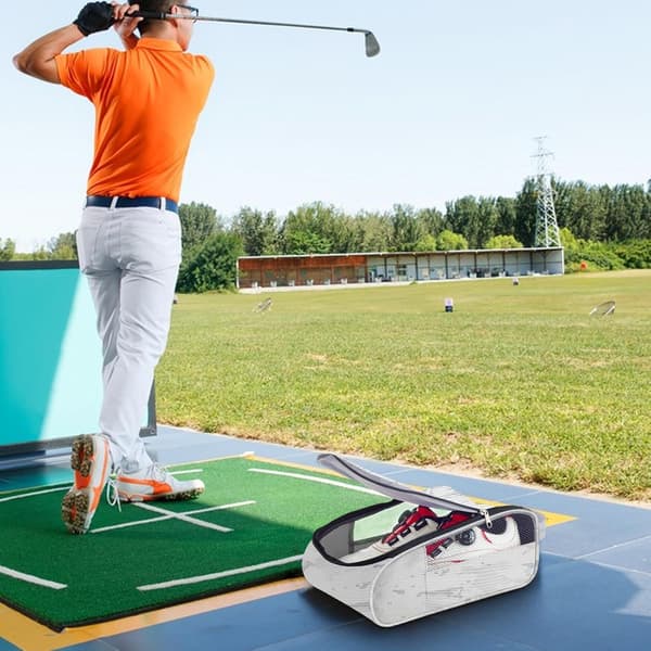 golf-skotaske til | dobbelt, hvid, Se référer au descriptif, se beskrivelse hvid - Weiß