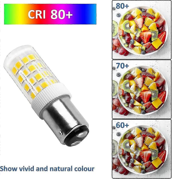 5W LED B15d Bayonet Bulb Cool White 6000K 500lm Sewing Machine Lamp [DB]