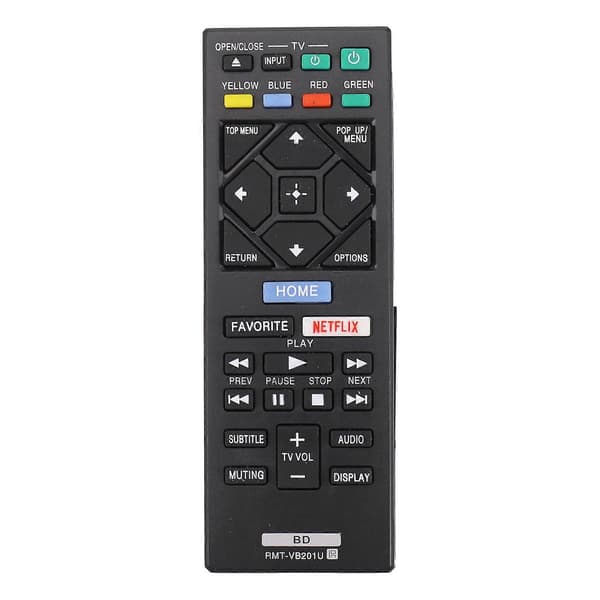 Ny RMT-VB201U Fjernkontroll for Sony Blu-ray BDP-S3700 BDP-BX370 BDP-S1700