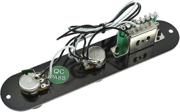 Fuldt monteret kontrolplade Forudkablet 3-vejs kontrolplade med ledningsnet til Telecaster/Tele -D