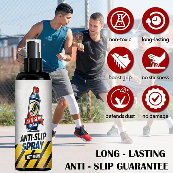 Spraylim til sneakers, forbedrer skoenes trækkraft, 100 ml -