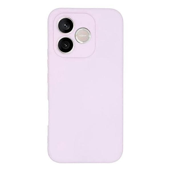 Kompatibel med Honor 600 Lite 5G Fodral TPU Baksida Mjukt Anti-Repa Fiberfoder Telefonfodral
