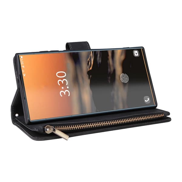 Samsung Galaxy S21 FE 5G - Pungcover/Etui Sort