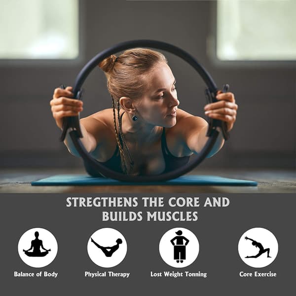 Pilatesring - Magisk treningssirkel, uknuselig yogaring