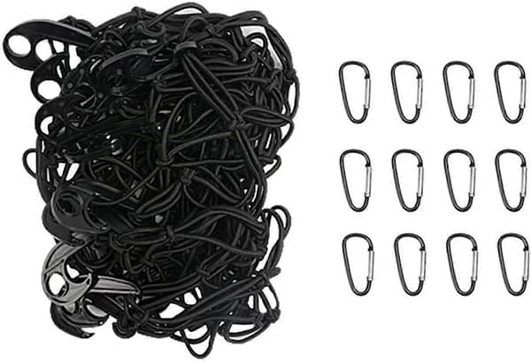 Lastnet til pickup-lad, elastisk net holder små og store laster strammere [DB]