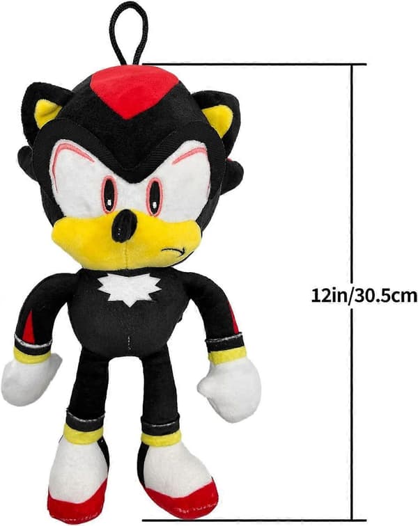 30 cm Pehmolelu, Pehmoluu, Shadow-pehmolelu, pehmotyyny, lahja lapsille (Shadow-pehmo) (FMY)