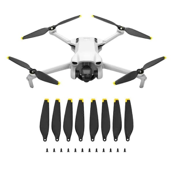 For Mini 3 Pro Propeller 6030F Blades Props Lightweight Wing Drone Accessories Gold Edge Black