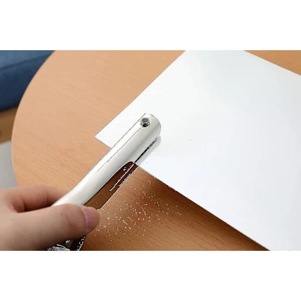 /EA/Kraftig enkelthullsperforator - Bærbar håndholdt papirperforator (6mm)