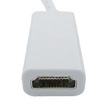 Thunderbolt-port til HDMI-adapterkabel hunn for Apple Macbook, Macbook Pro, iMac, Macbook Air, Mac