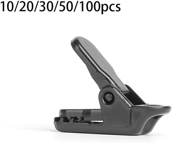 Tent Clip Removable Professional 5mm Hole Hanging Awning Clip Camping Hiking Mountaineering Backpack Tool Hook