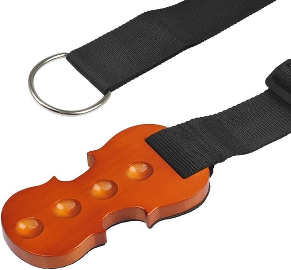 Cello Stopper sklisikker holder stopp solid treholder for celloankerbeskyttelse med 4 formede hull