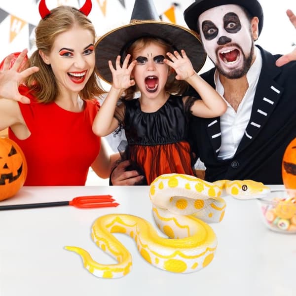 Falsk slange spøk Halloween spøk utendørs gag -
