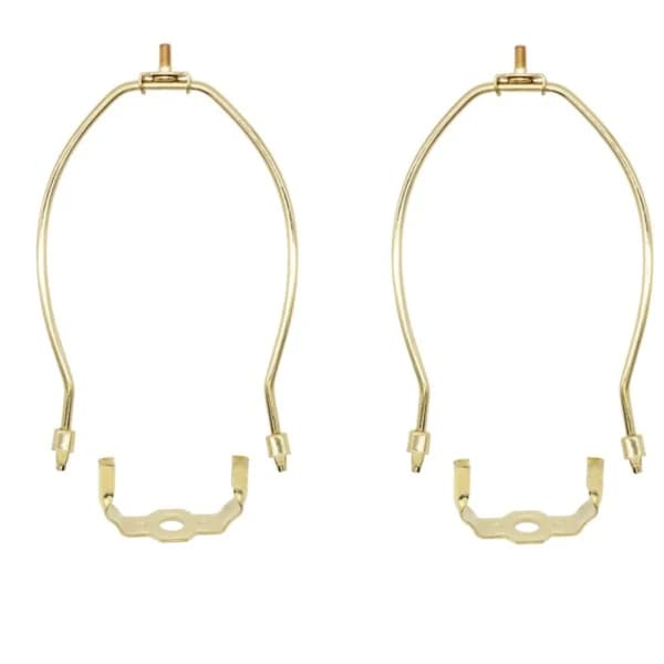 2 st Lampskärm Harphållare för bords- och golvlampor