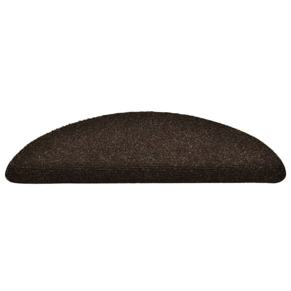 Trappematter selvklebende 15 stk 56x17x3 cm brune halvrunde