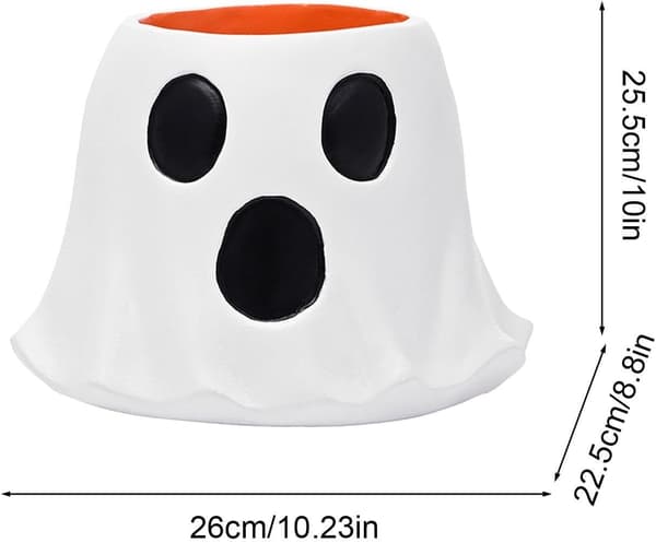 Makeiskulho söpö Halloween-koriste hartsikynäpidike -