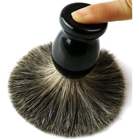 Barberkost, svart håndtak