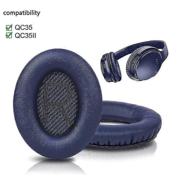 Komfortable ørepuder hovedbånd til Qc35/qc35ii headset svamp ørepuder tilbehør