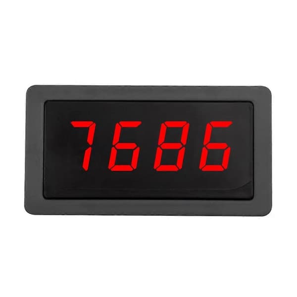 9999RPM Turteller Digital LED-teller DC 8-24V Måler Hastighetsmåler med NPN 5V Hall Magnet Sensor