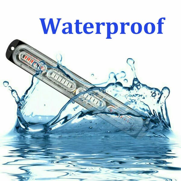 2 pcs 24 LED Car Truck Emergency Warning Light Strobe Light
