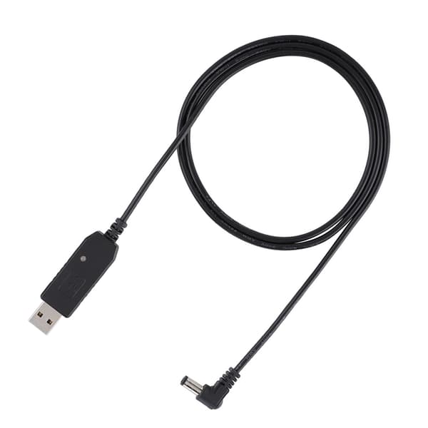 USB-lader (9-10.8V) transformatorkabel for Baofeng UV 5R UV 82 BF F8HP UV 82HP UV 9R Plus