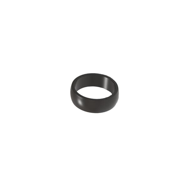 Universal silikonring för att skydda dina originalringar Svart 10#26.4*8mm