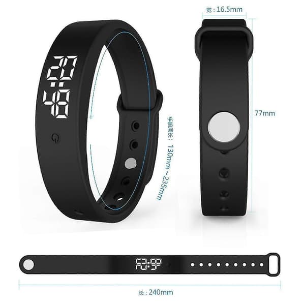Vibrating Alarm with Countdown Timer, Vibration Alarm Clock, Waterproof Vibration Alarm Reminder Watch, Personal Alarms [DB]