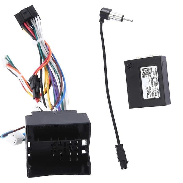 Bilradio kabel med CANBus-boks til Opel Astra H Zafira B Strømkabel til Android Hovedenhed Installationsadapter