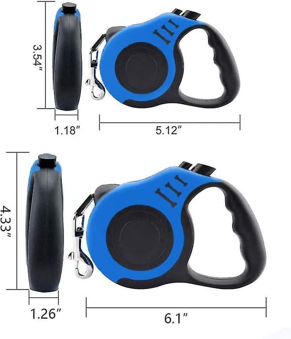Retractable Dog Leash, Dog Walking Leash with Non-Slip Handle, Suitable for Small/Medium Dogs or Cats