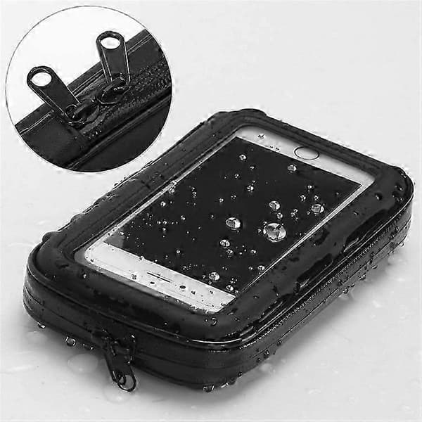 6.3-inch Touch Screen Bike Bag for Phone, Bicycle Handlebar Mount, Waterproof Phone Case, Size XL