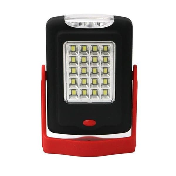 23 perler 2 tilstande bærbar LED vedligeholdelsesarbejdslampe udendørs campinglampe bærbar nej