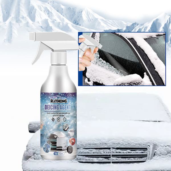 60 ml bilfrontrute defroster midler Rask snøfjerner for bil bil Blå Blue