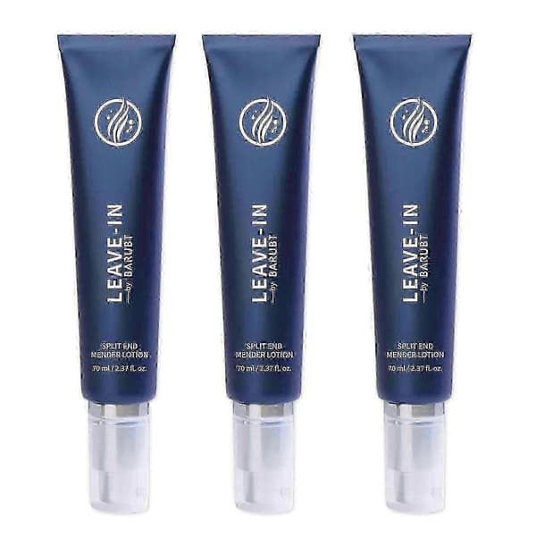 3x Leave-in Split End Mender Serum - Reparerer umiddelbart skadet hår og flisete tupper for glatt, glansfullt hår