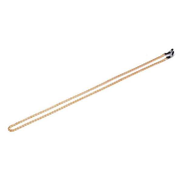 Senil Cord Guld Kæde Brillerem Brillekæde Halskæde