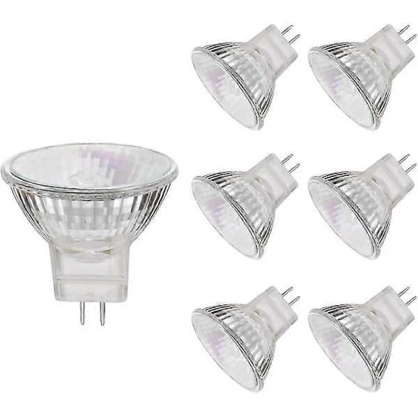 MR11 halogenlampor, 12V 20W MR11 GU4 halogenlampa, varmvit, 6-pack