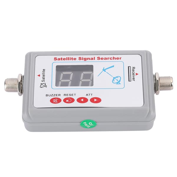 SF95DL Sensitive Satellite Finder Portable Signal Strength Meter with Digital Display