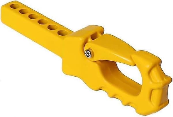 Højkvalitets trækkrog i aluminiumslegering til RC Crawler-entusiaster – til TRX4 og SCX10 (Sort)