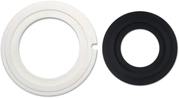 Ringar, 385311462 385310677 2PCS Silikon Toalettförsegling Spolboll Läckagesäker Kit Ersättning