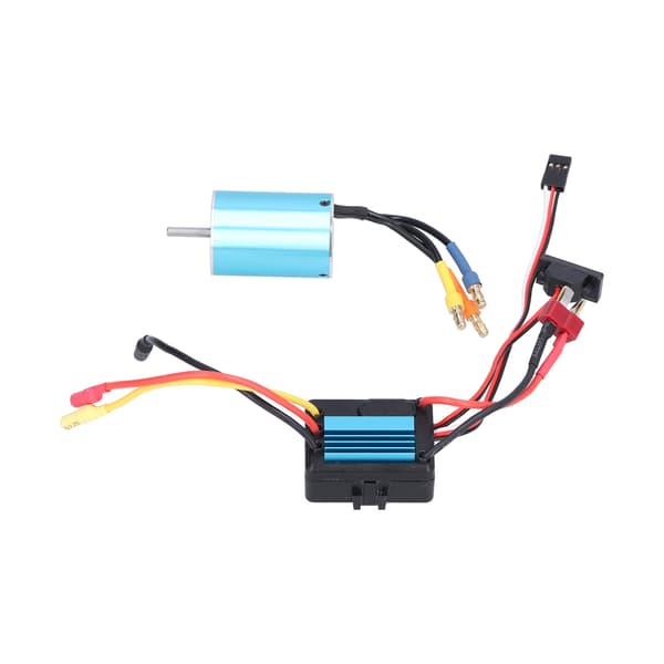 RC Bil 2838 3600KV 4P Sensorlös Borstlös Motor+35A Borstlös ESC+Programmeringskort