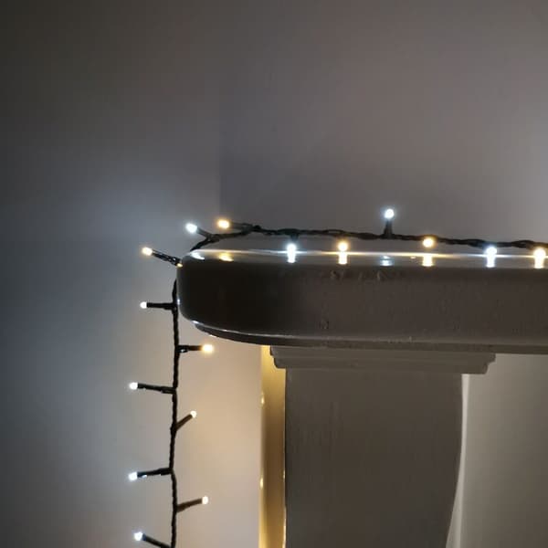 Premier Multi Action TreeBrights - Kluster Trælys - 1000 LED - Hvid & Varm Hvid White
