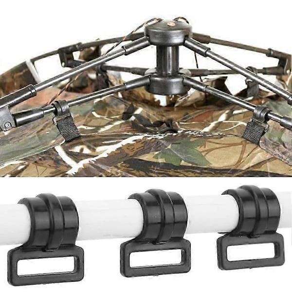 20pcs Portable PVC S-shaped Hook Accessories for Tent Use High Temperature Resistance 26-27s