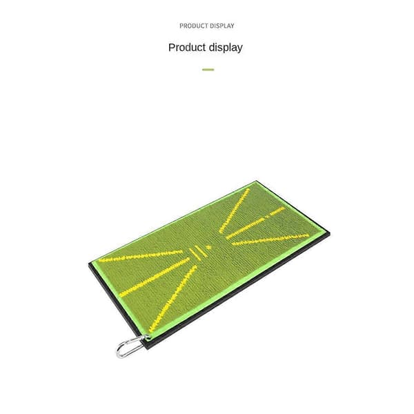 Golf Training Mat Swing Detection Hitting Ball Track Direction Mat