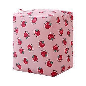 Household Clothes Storage Bag, Sorting Bag, Large Capacity Moving Packing Bag Pink Pink