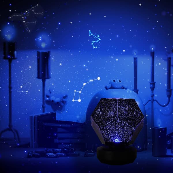 Galaxy Star Natlampe Sky Projektor, LED Stjerner Original Home P
