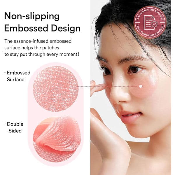 Abib PDRN Retinal Eye Patch (Glow Jelly) hjelper til med å lindre hevelser og mørke ringer under øynene.