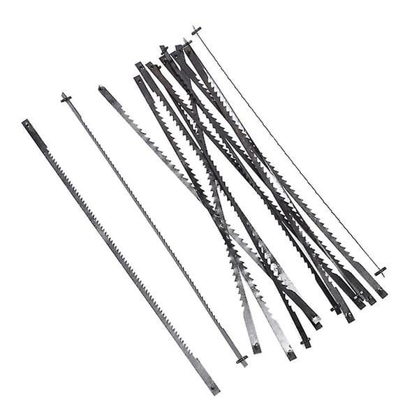 36 stk. rulleblad 127 mm karbonstålblader med kryssstift 15/18/24 tenner standard Fi-{ DB}