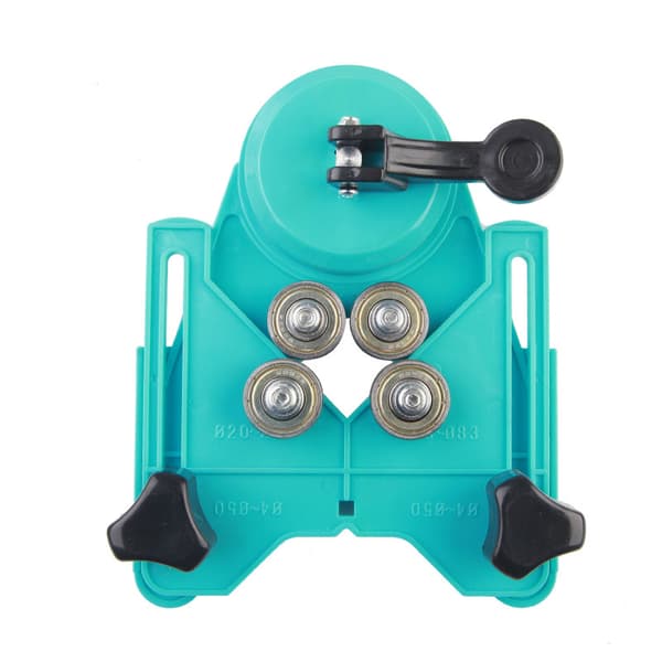 Flisehullsøker Hullsagguide Justerbar 4mm til 83mm Sugekopp Base Lokalisator for Marmor